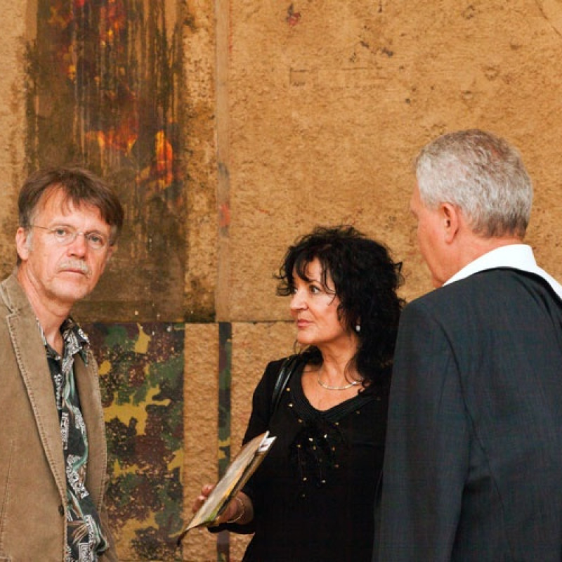 otvorenie výstavy Juraj Dolána