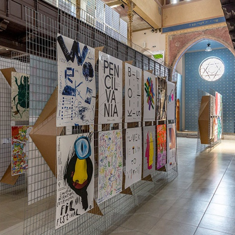 Trienále plagátu Trnava 2018 expozícia 8