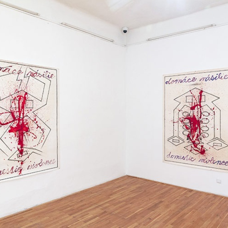 z výstavy Ženský dezén