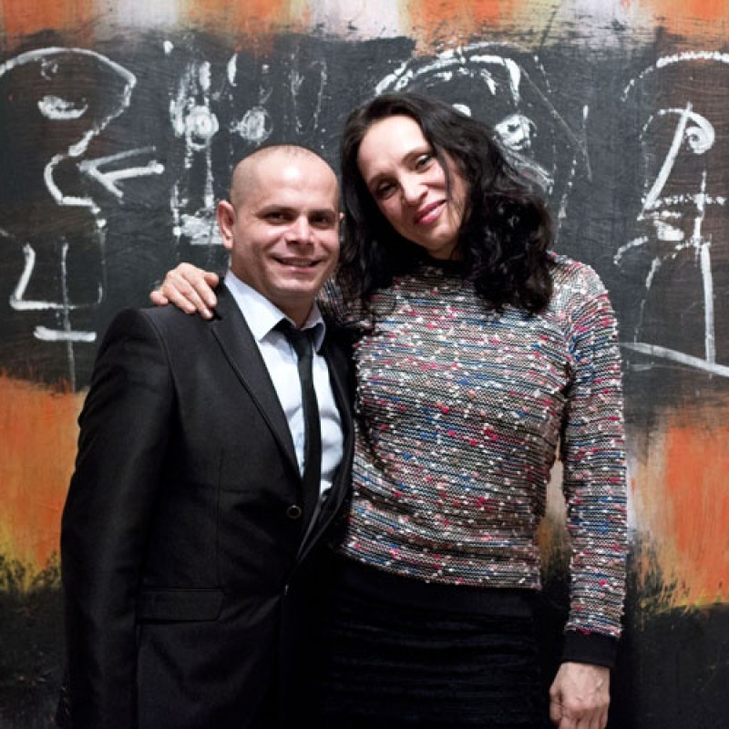 hudobní hostia vernisáže