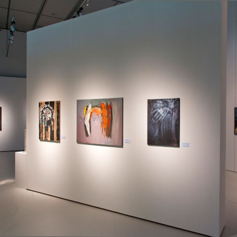 pohľad do výstavných priestorov