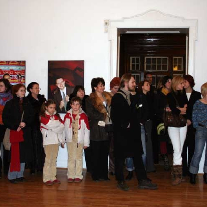 vernisáž VIKTOR FREŠO a MLADÁ MAĽBA