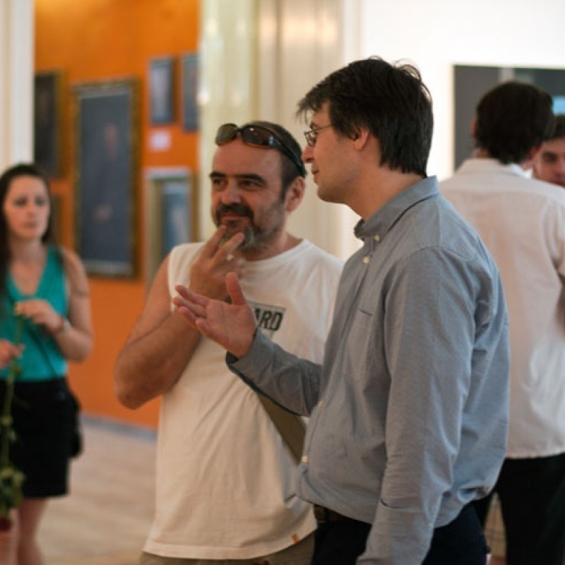 otvorenie výstavy Dva svety