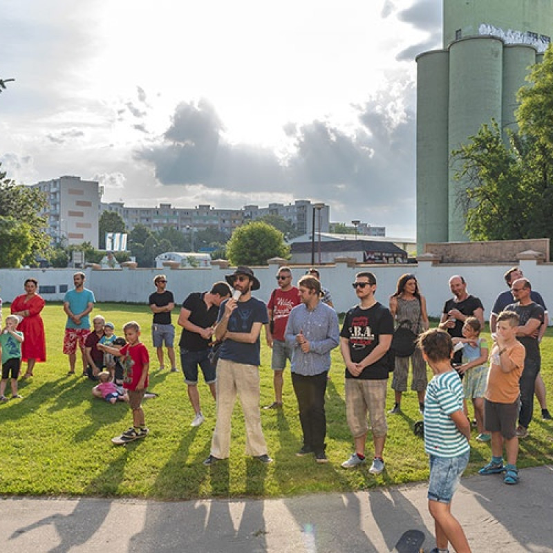 na otvorení výstavy SKÚTER IV