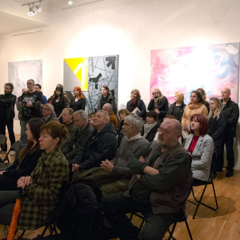 na otvorení výstavy