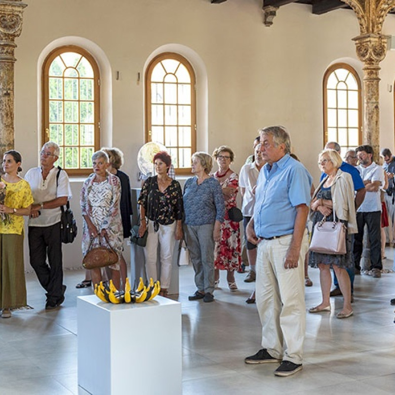 na otvorení výstavy