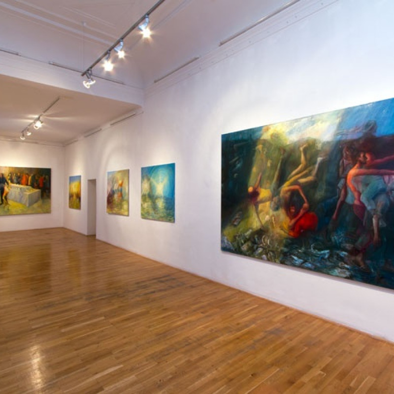 pohľad do výstavných priestorov