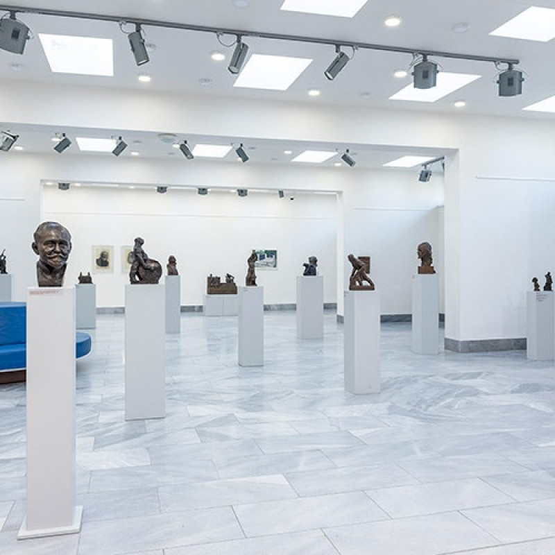 pohľad do výstavných priestorov