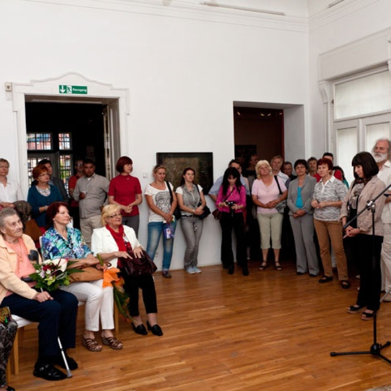 Otvorenie výstavy Juraja Dolána