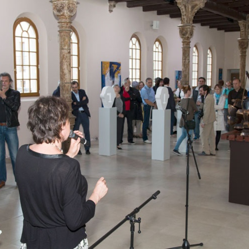 otvorenie výstavy Diagonála