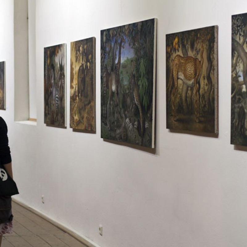 na otvorení výstavy