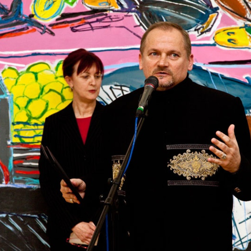 príhovor kurátora bienále Vladimíra Beskida