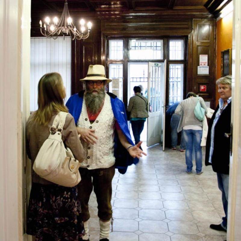 na vernisáži E n v i r o n m e n t y