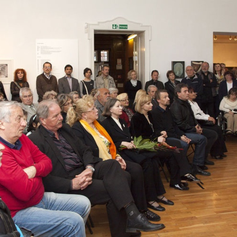 na otvorení výstavy