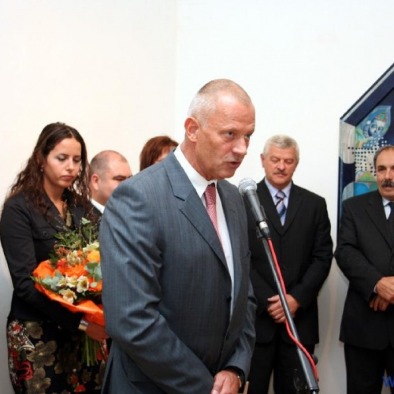 príhovor kurátora J. Štaffu