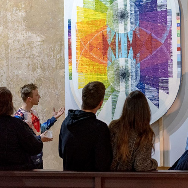 komentovaná prehliadka výstavy