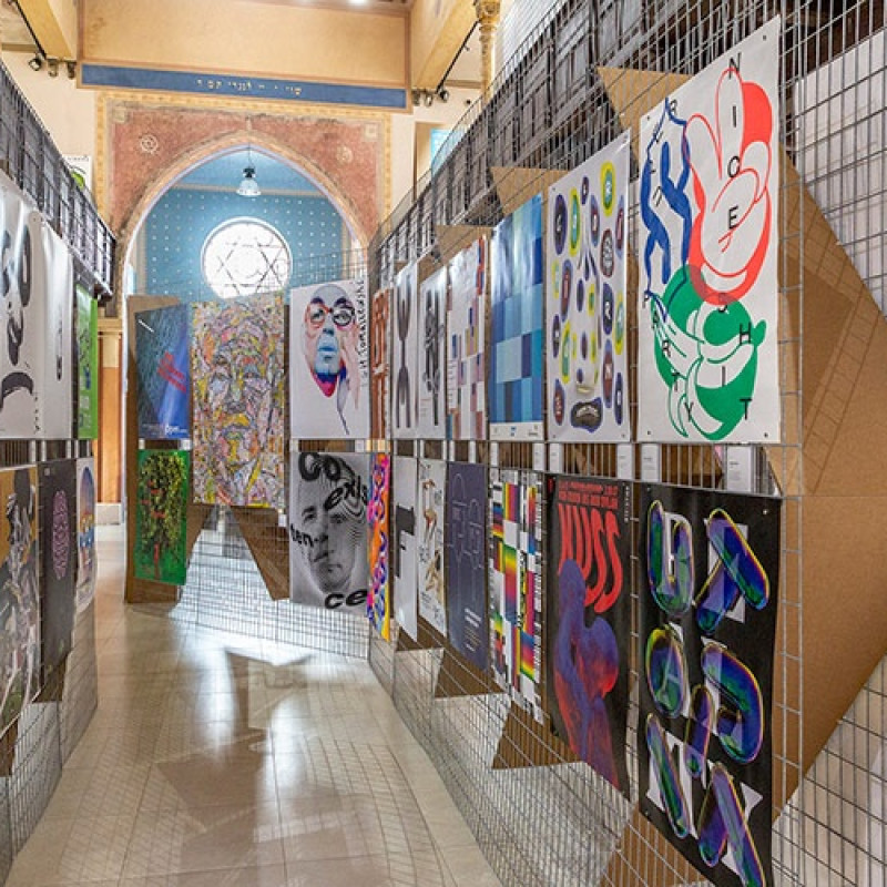 Trienále plagátu Trnava 2018 expozícia 5