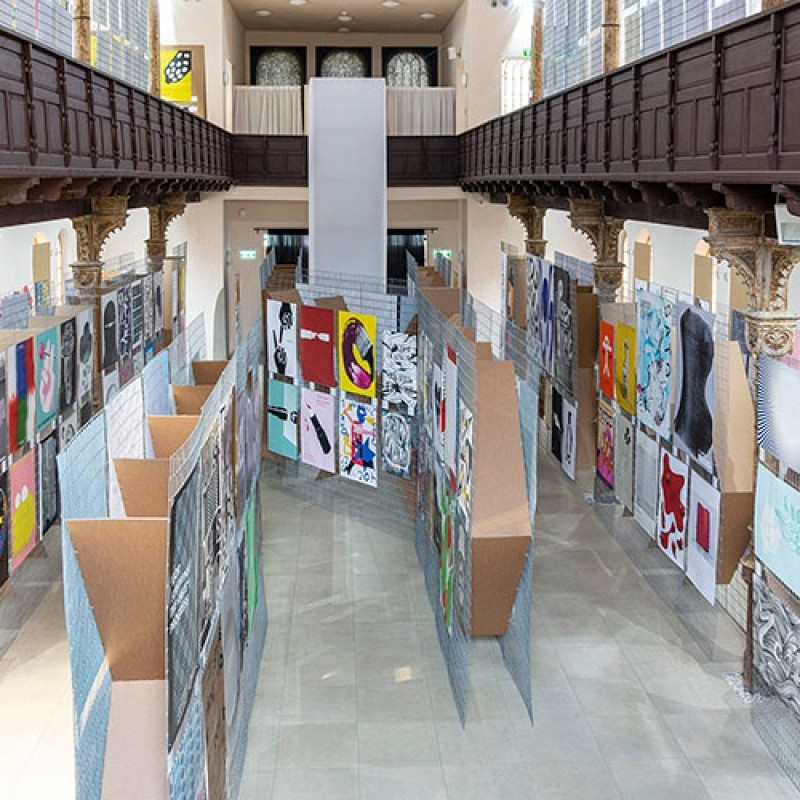 Trienále plagátu Trnava 2018 expozícia 18