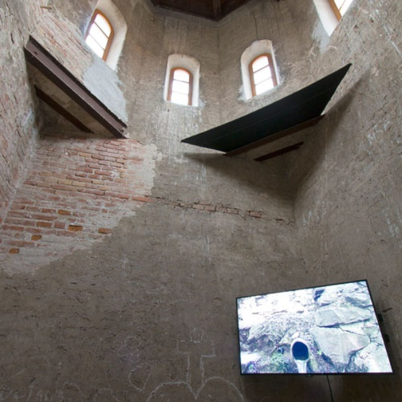 projekcia Prameň vo veži Synagógy