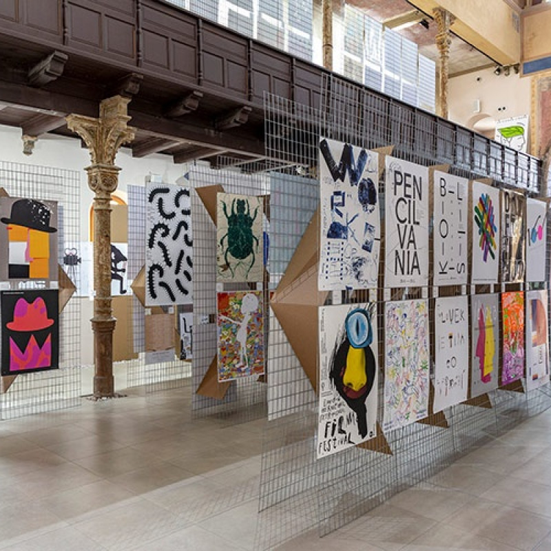 Trienále plagátu Trnava 2018 expozícia 9