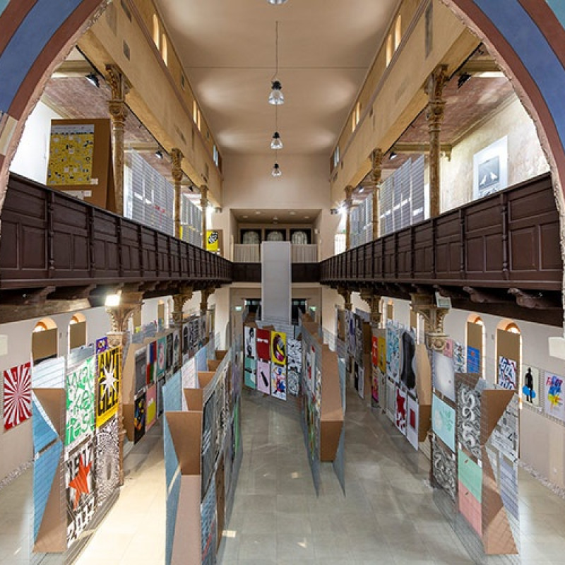 Trienále plagátu Trnava 2018 expozícia 19