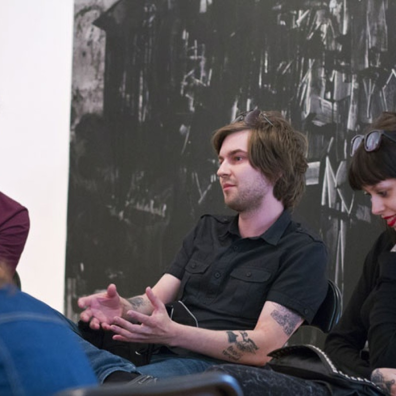 Ján Hrčka rozpráva o svojich obrazoch