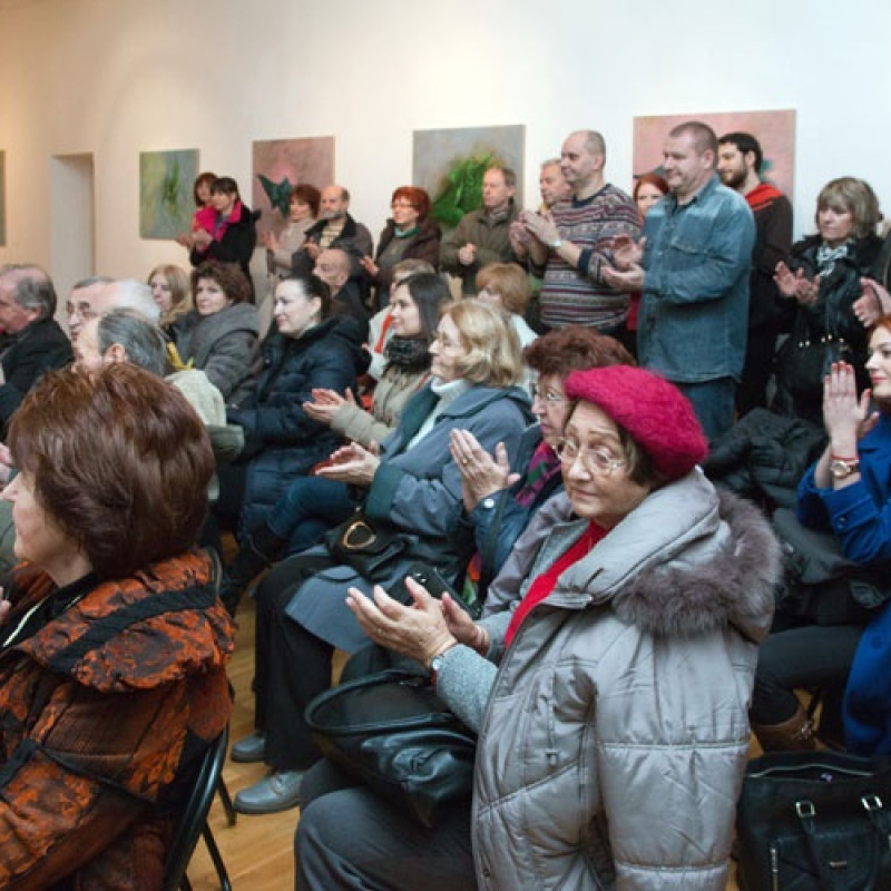 na otvorení výstavy