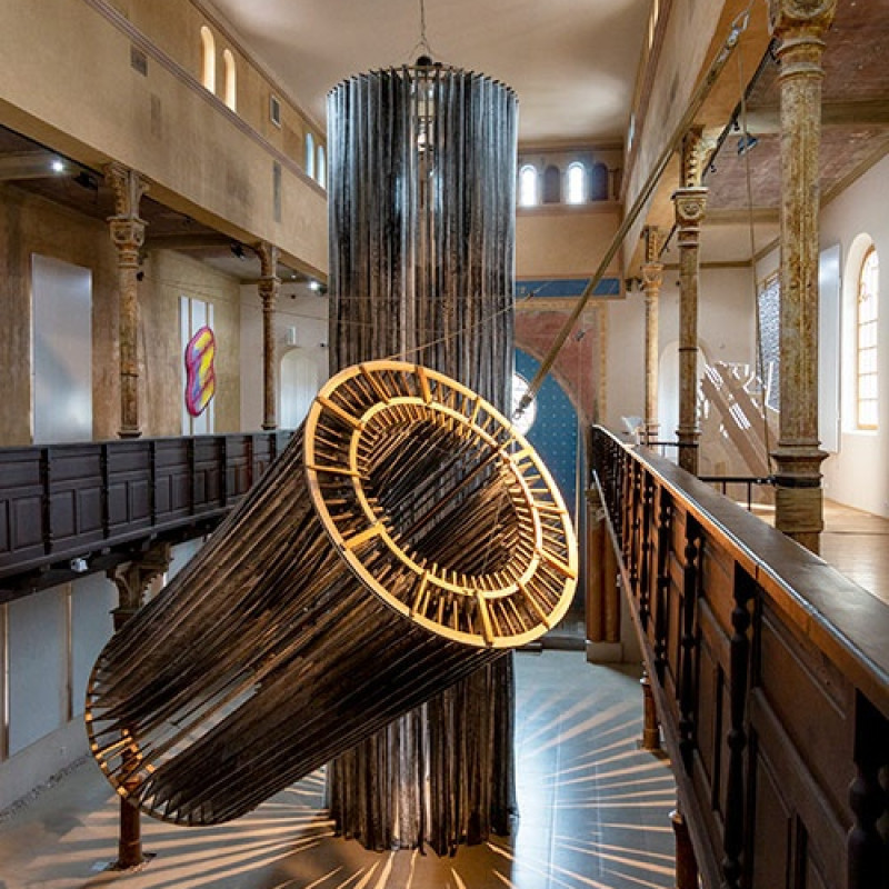 celkový pohľad do výstavných priestorov