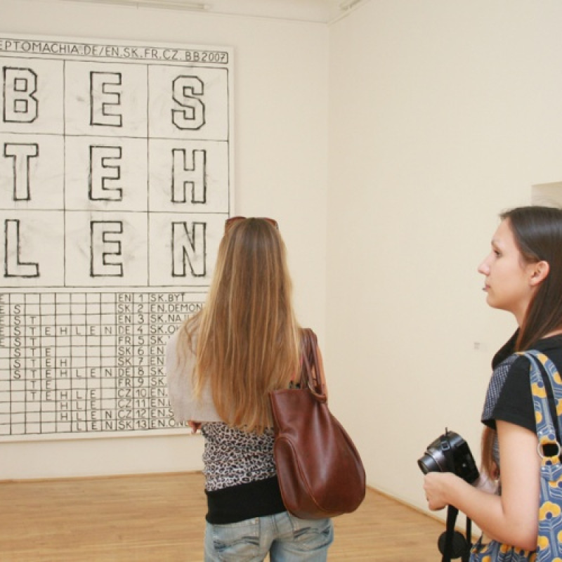 otvorenie výstavy Intertext