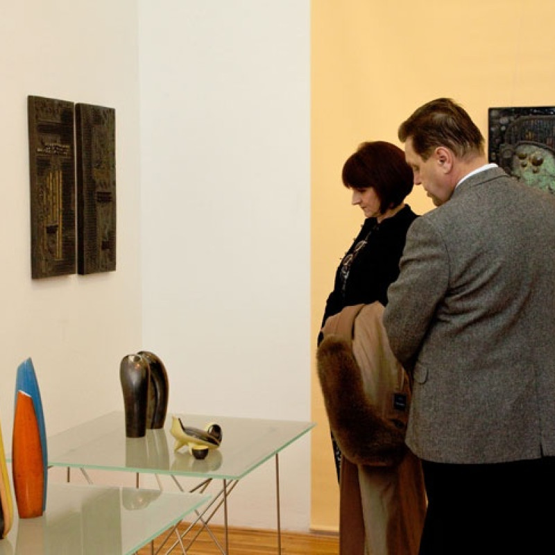 na otvorení výstavy