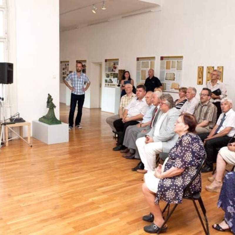 na otvorení výstavy