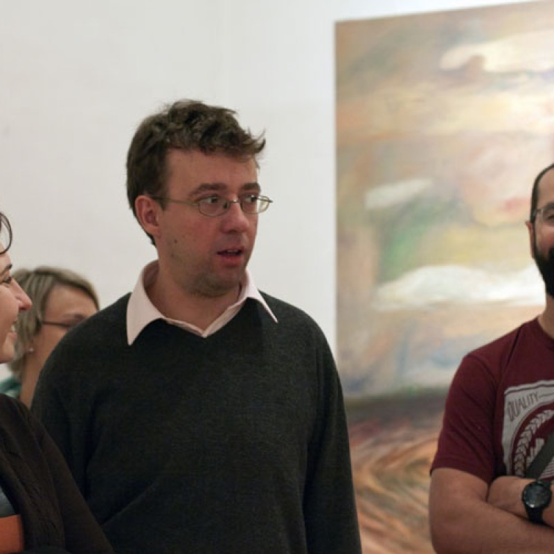 vernisáž Jozef Srna: Kolobeh príbehov