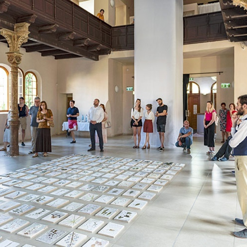 na otvorení výstavy