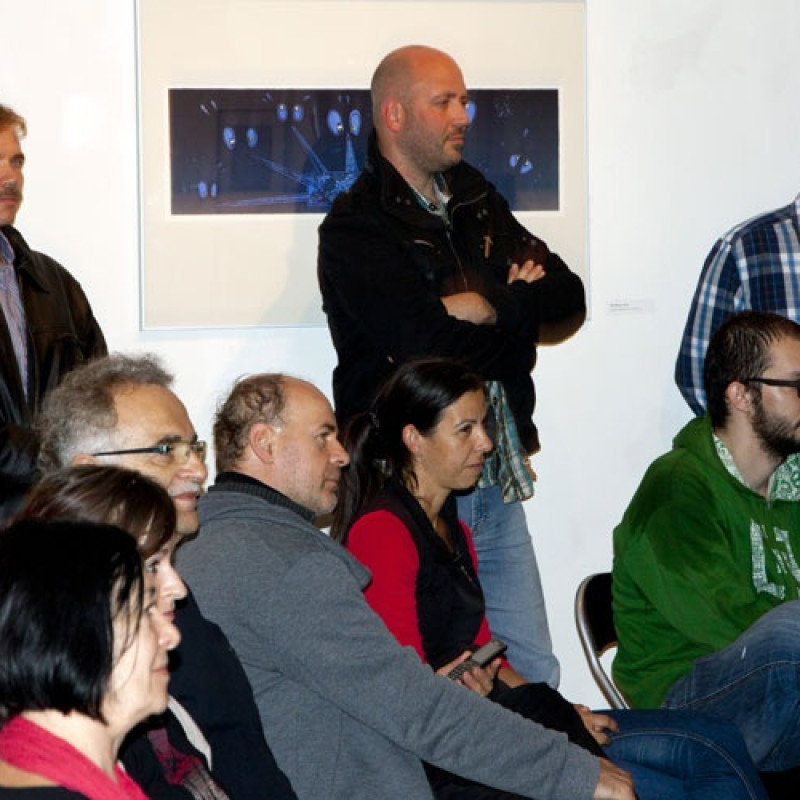 na vernisáži v Kopplovej vile