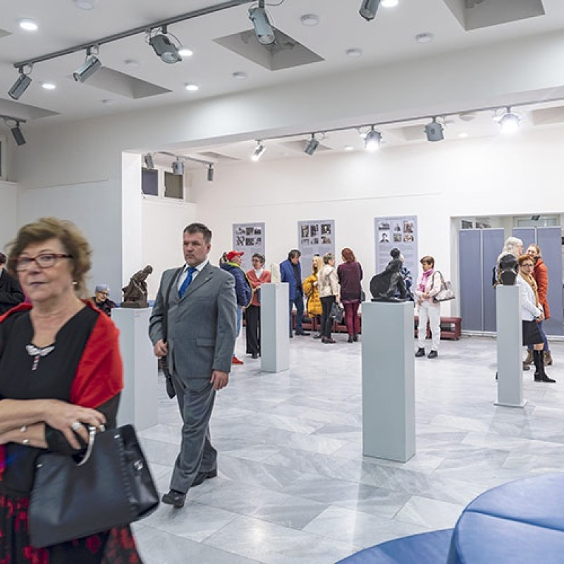 na otvorení výstavy