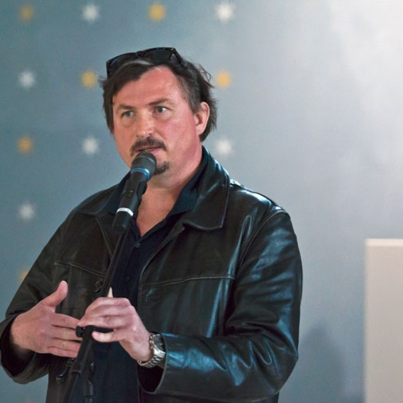 kurátor výstavy Roman Popelár