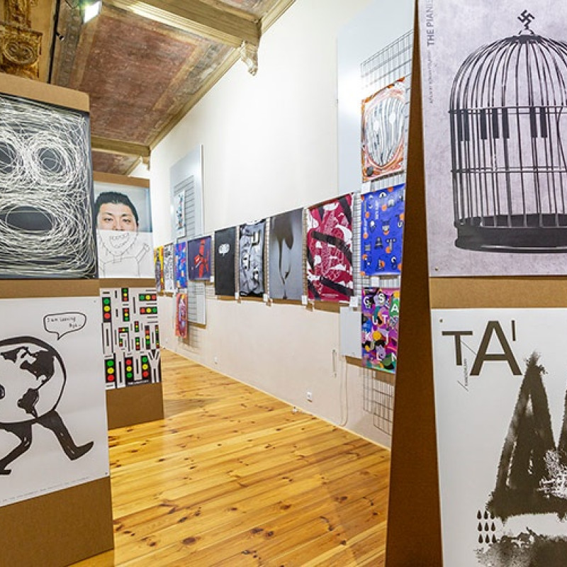 Trienále plagátu Trnava 2018 expozícia 33