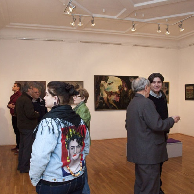 pohľad do výstavných priestorov