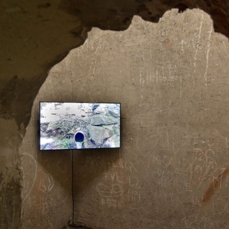 pohľad do výstavného priestoru veže Synagógy