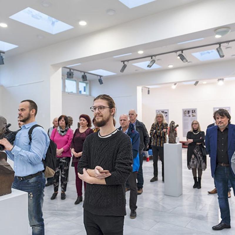 na otvorení výstavy