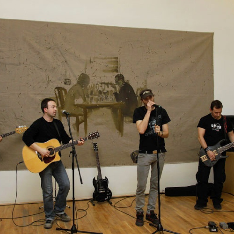 skupina Vanth - hudobný hosť na vernisáži