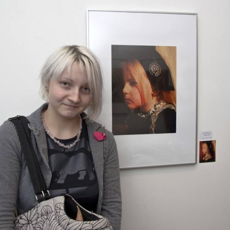 Lucia Škripcová pri svojom