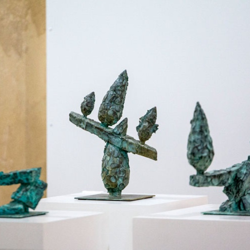 František Bohunický, štúdie k sochám, bronz