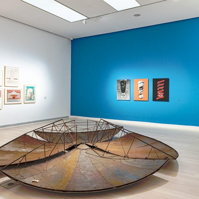 pohľad do výstavných priestorov Ludwig Múzea