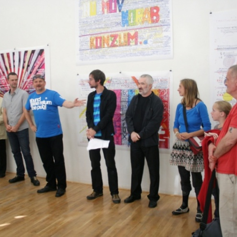 otvorenie výstavy INTERTEXT