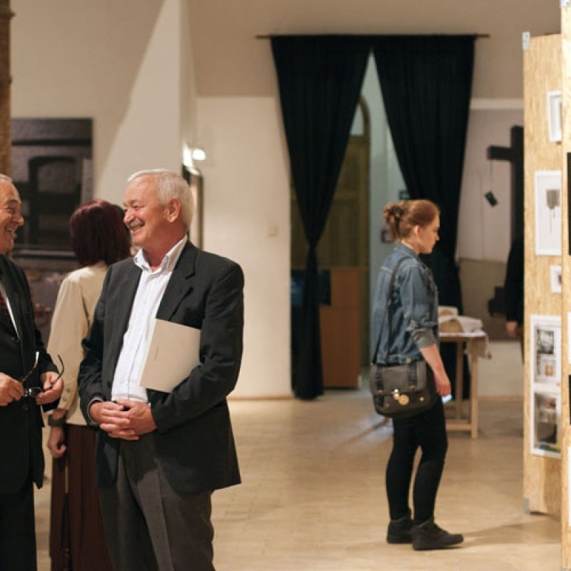 na otvorení výstavy