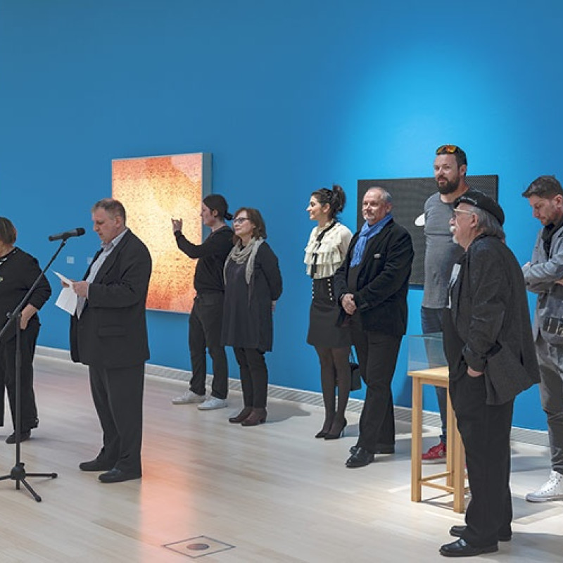 príhovory na vernisáži