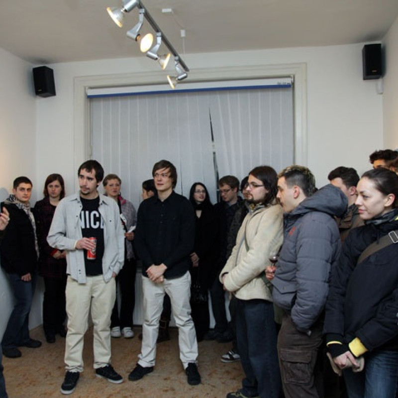 príhovor kurátora a autorov