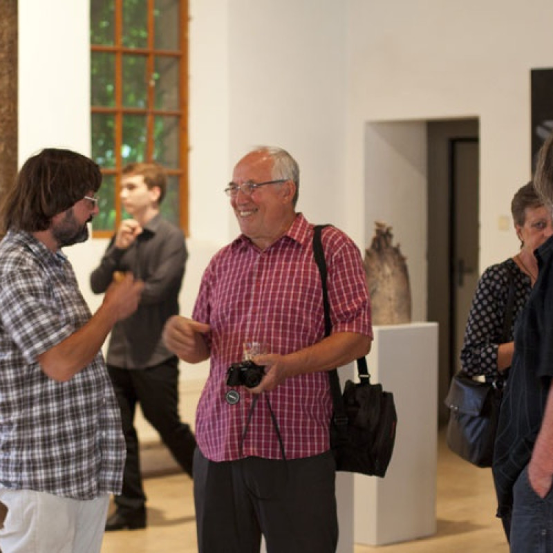 na otvorení výstavy