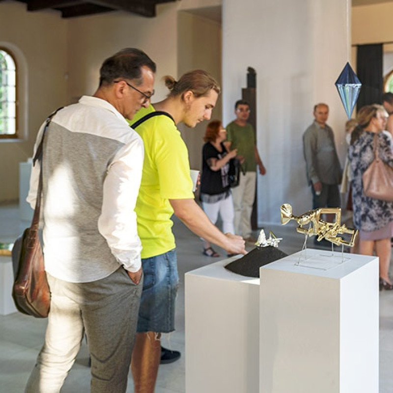 na otvorení výstavy